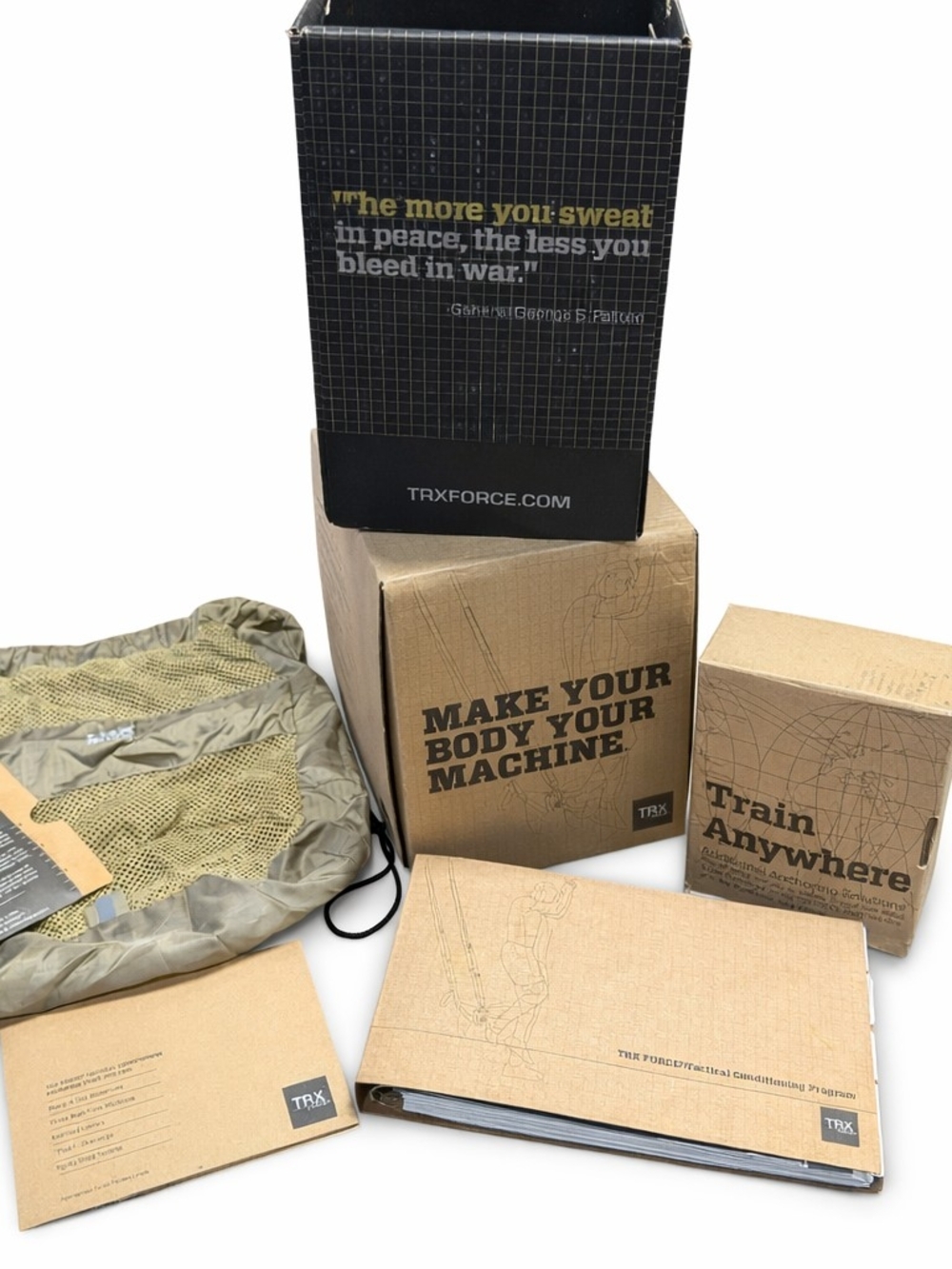 TRX Tactical Force Suspension Trainer Kit with Original Boxes